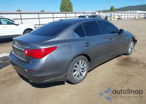 2015 Infiniti Q50 z USA, uszkodzony, nr VIN JN1BV7AR1FM412559